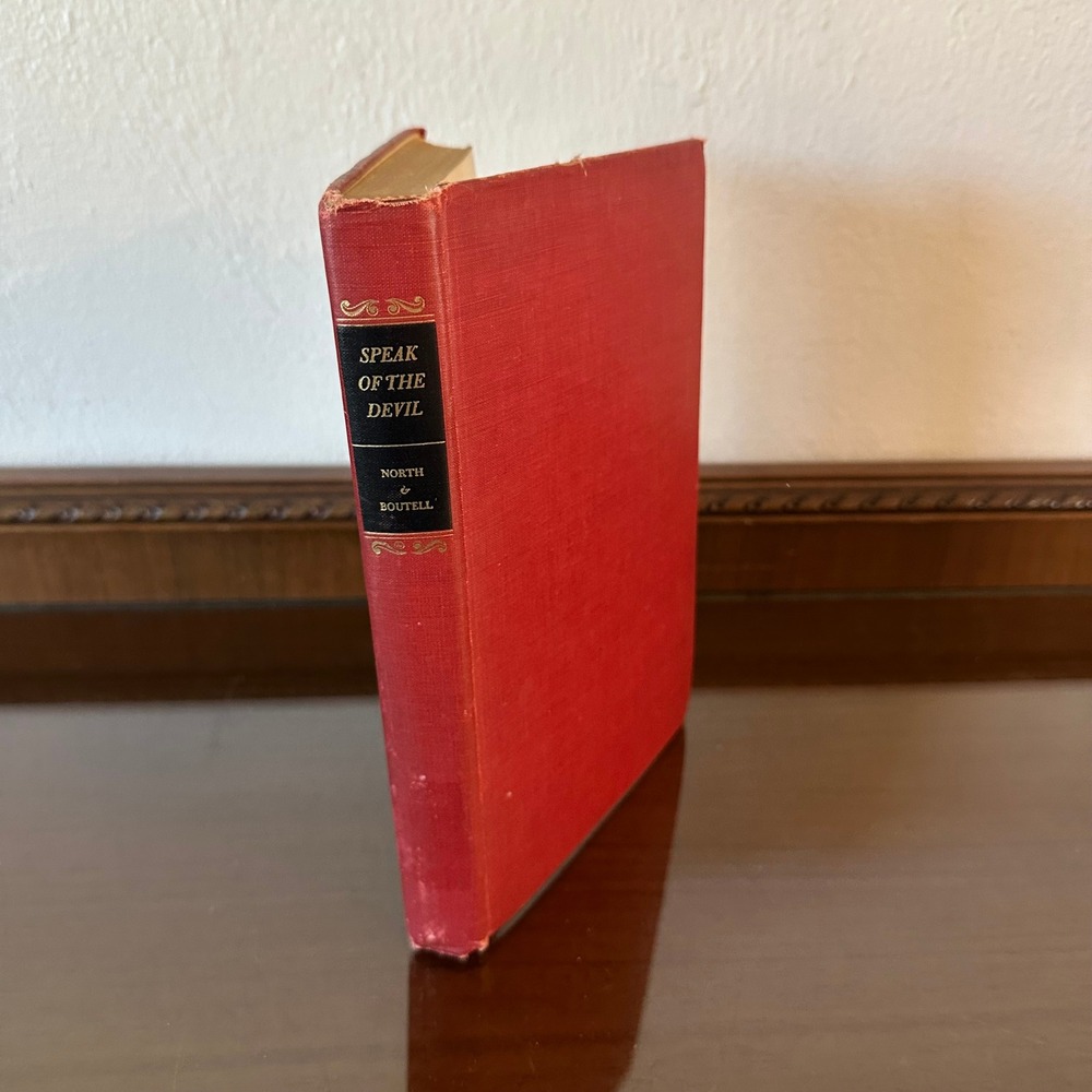 Speak of the Devil Sterling North CB Boutell 1945 Anthology Hardcover Doubleday
